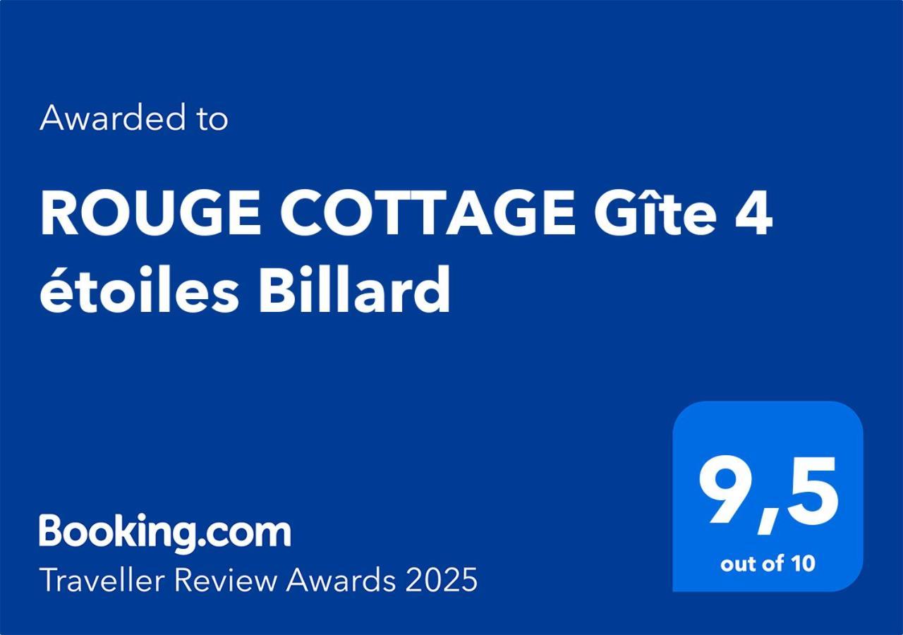 Rouge Cottage Gite 4 Etoiles Billard Gueutteville-les-Gres Zewnętrze zdjęcie